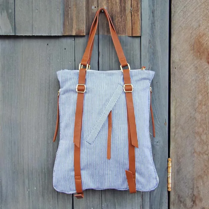 Seedling Pinstripe Tote