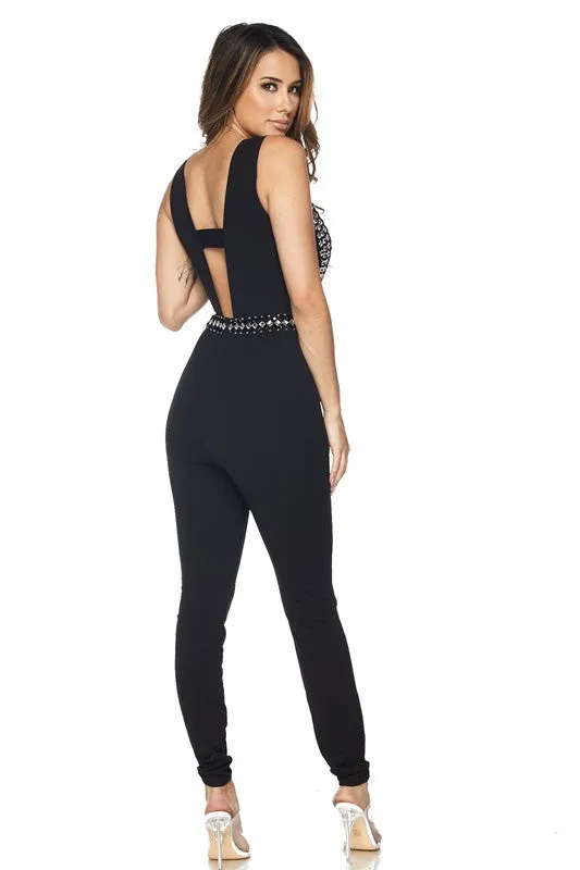 Selena Studded Jumpsuit