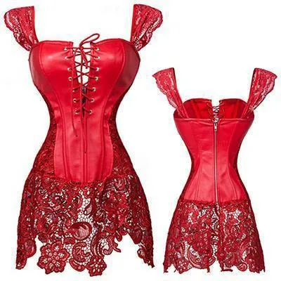 Sexy Steampunk Lingerie – 5 Color Variants