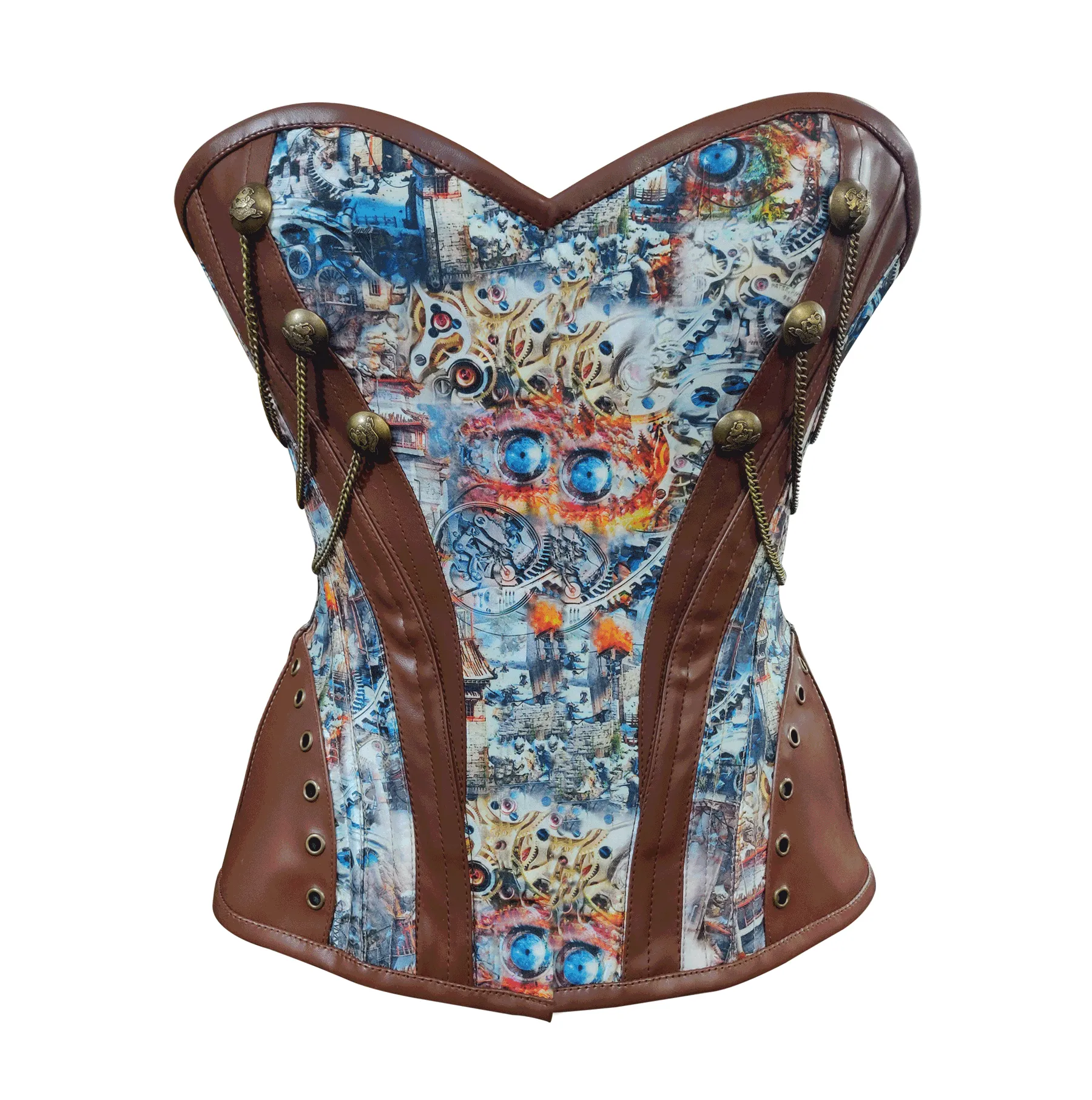Shadow Steampunk Overbust Corset