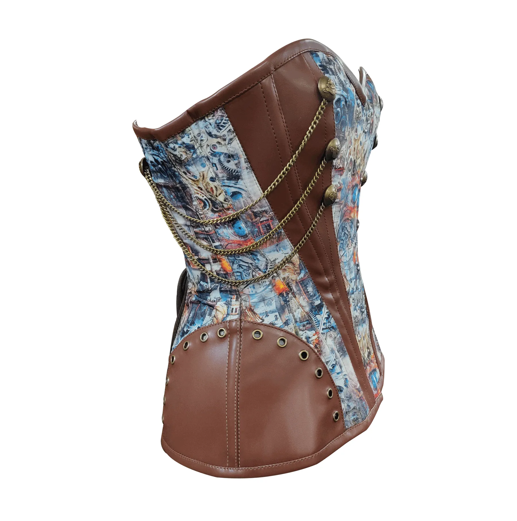 Shadow Steampunk Overbust Corset