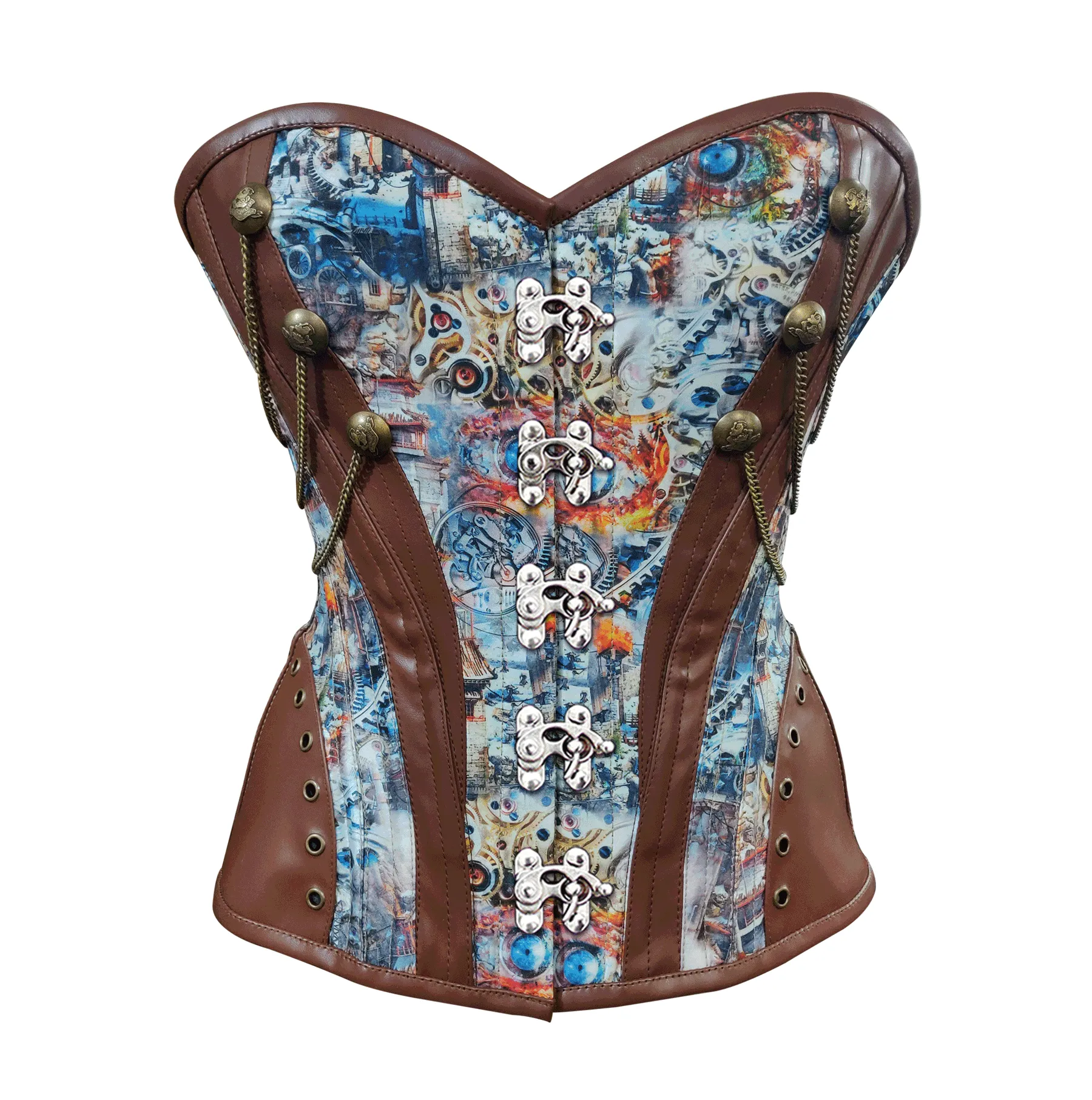 Shadow Steampunk Overbust Corset
