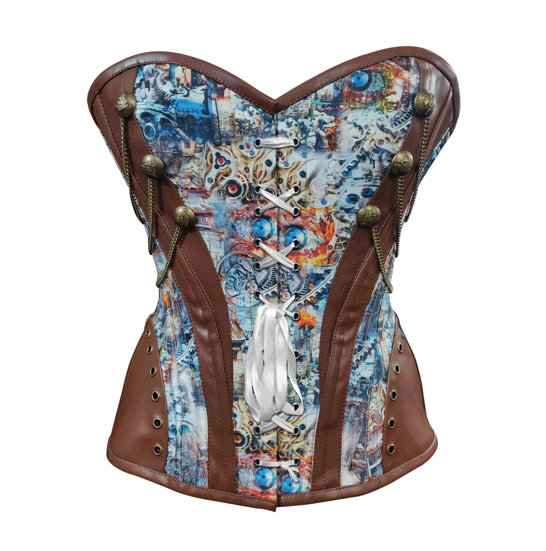 Shadow Steampunk Overbust Corset