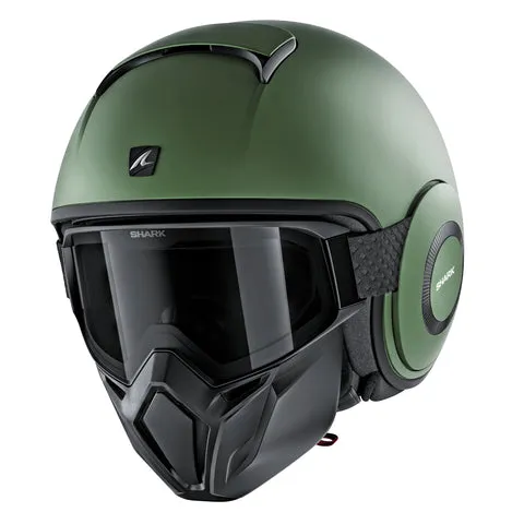 Shark Stret-Dark Open Face Helmet
