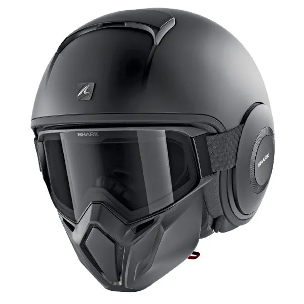Shark Stret-Dark Open Face Helmet