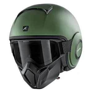 Shark Stret-Dark Open Face Helmet