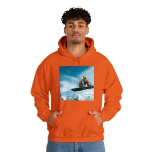 Snowboarder Hoodie With Funny Message - Ride the Slopes in Style and Comfort. For Him and Her.