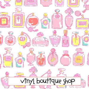 Spritz Perfume Lilly Inspired Printed Patterned Craft Vinyl