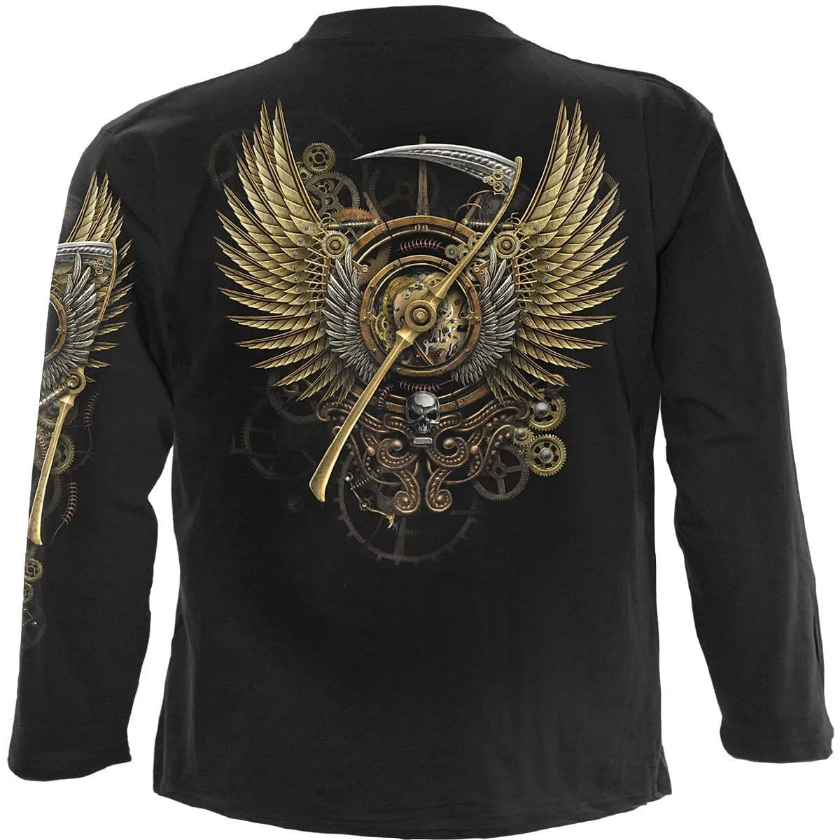 STEAM PUNK REAPER - Longsleeve T-Shirt Black