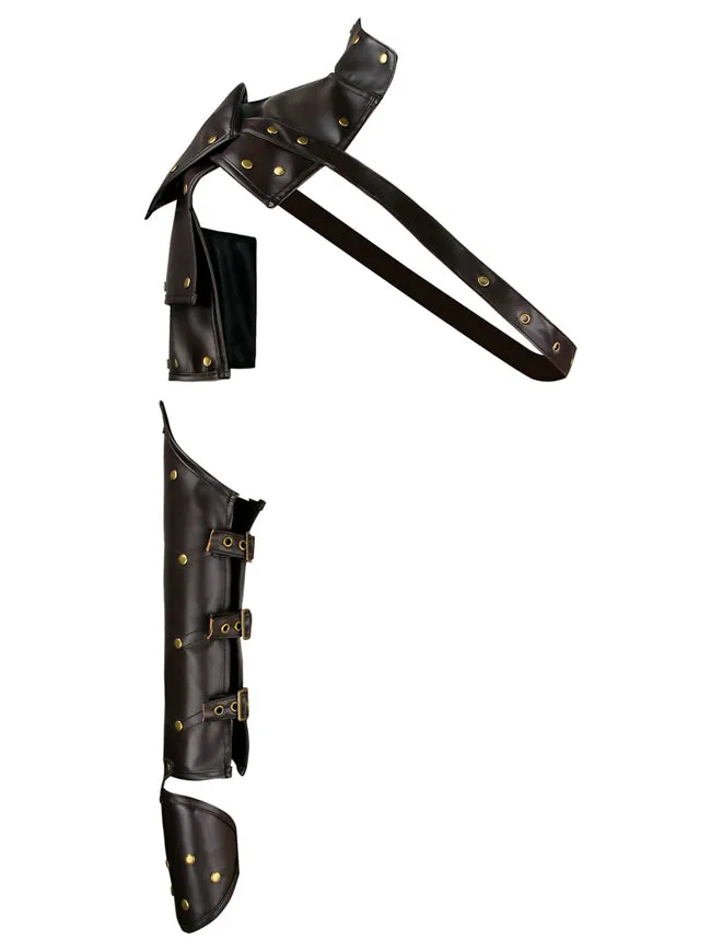 Steampunk Accessories Retro Leather Armlet Armband Armor Shrug