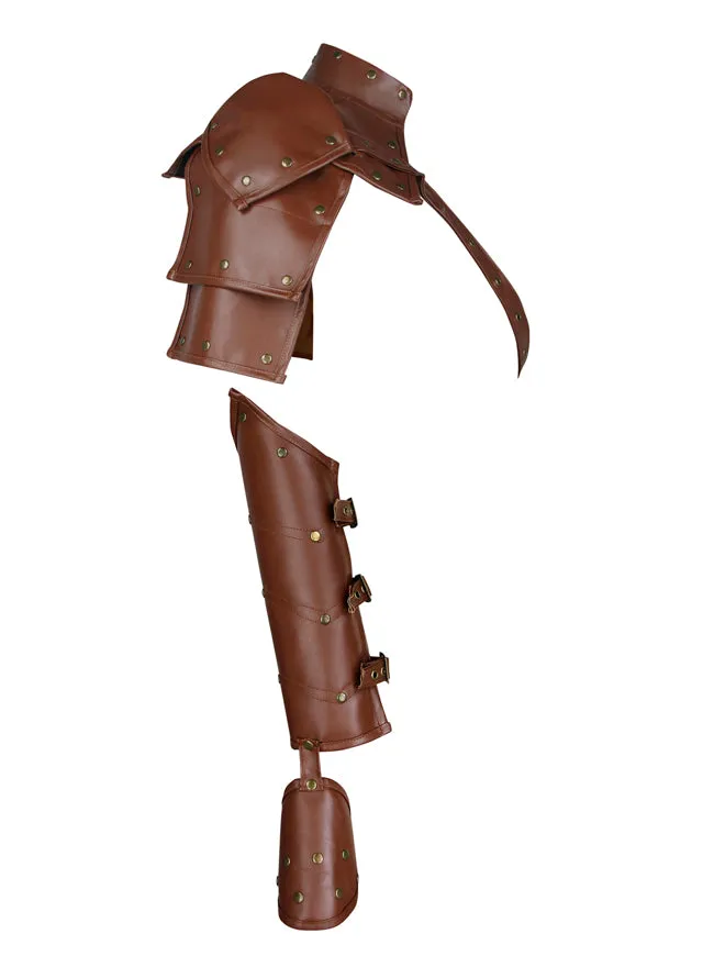 Steampunk Accessories Retro Leather Armlet Armband Armor Shrug