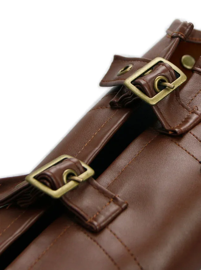 Steampunk Accessories Retro Leather Armlet Armband Armor Shrug