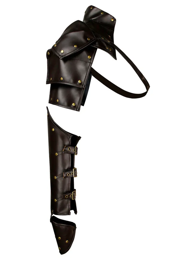 Steampunk Accessories Retro Leather Armlet Armband Armor Shrug