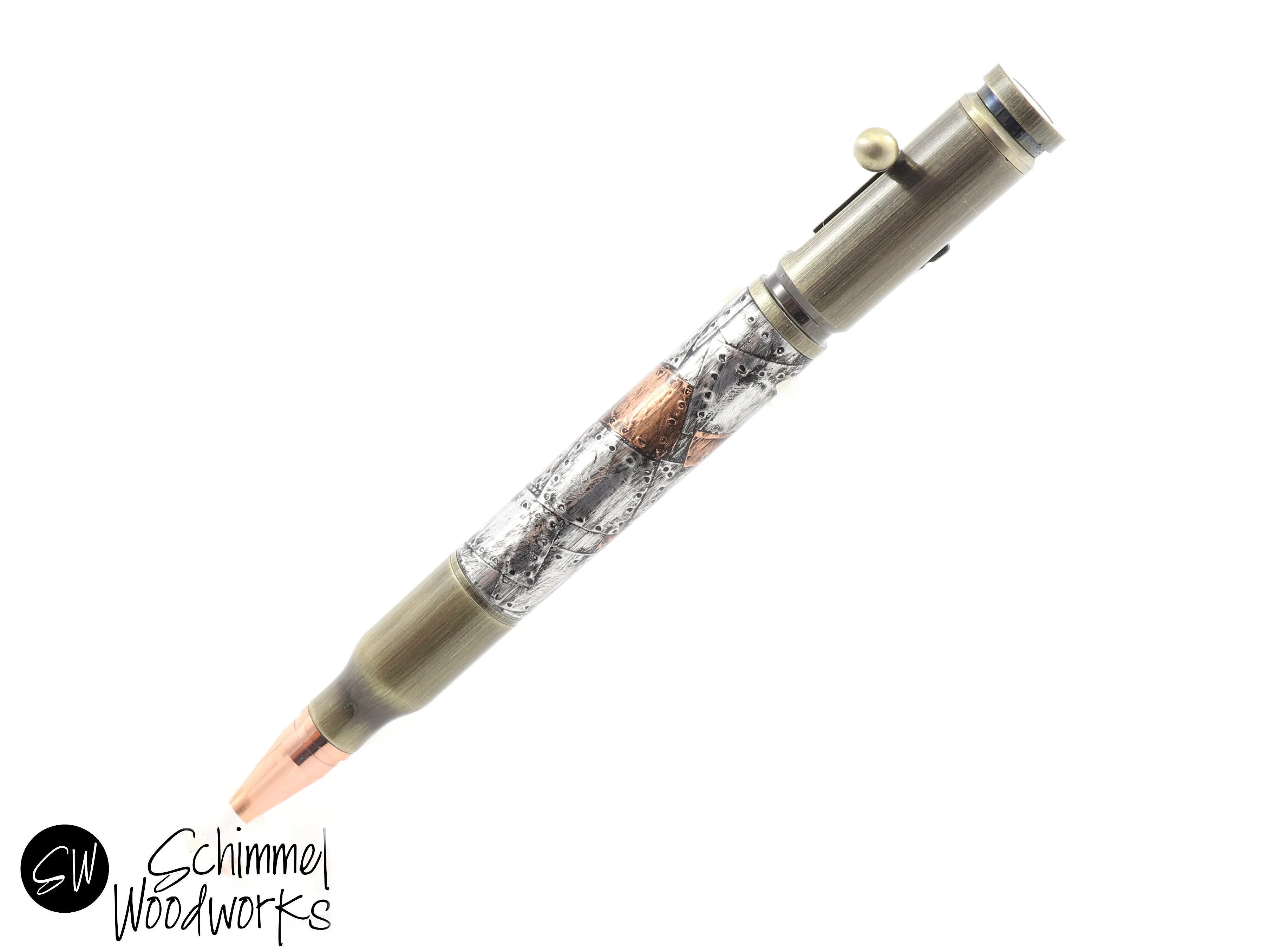 Steampunk Bullet Pen