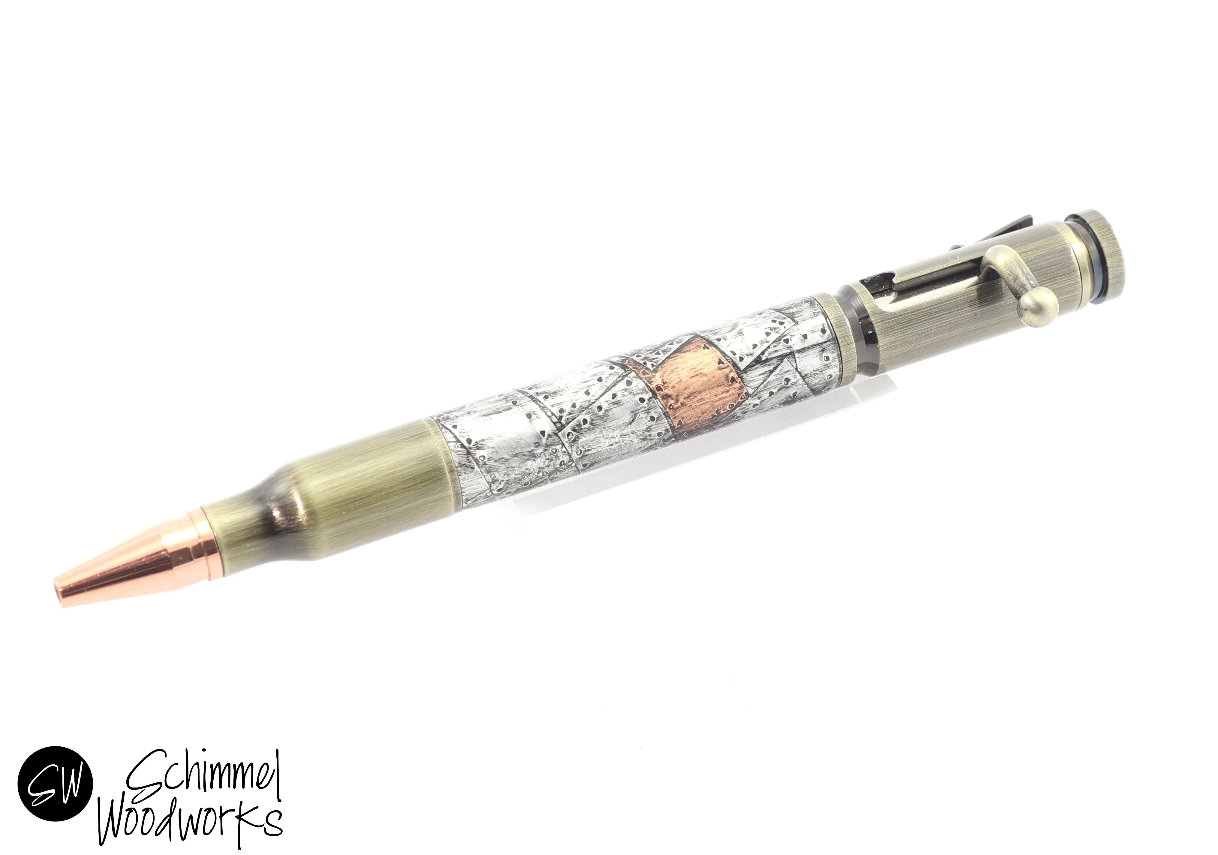 Steampunk Bullet Pen