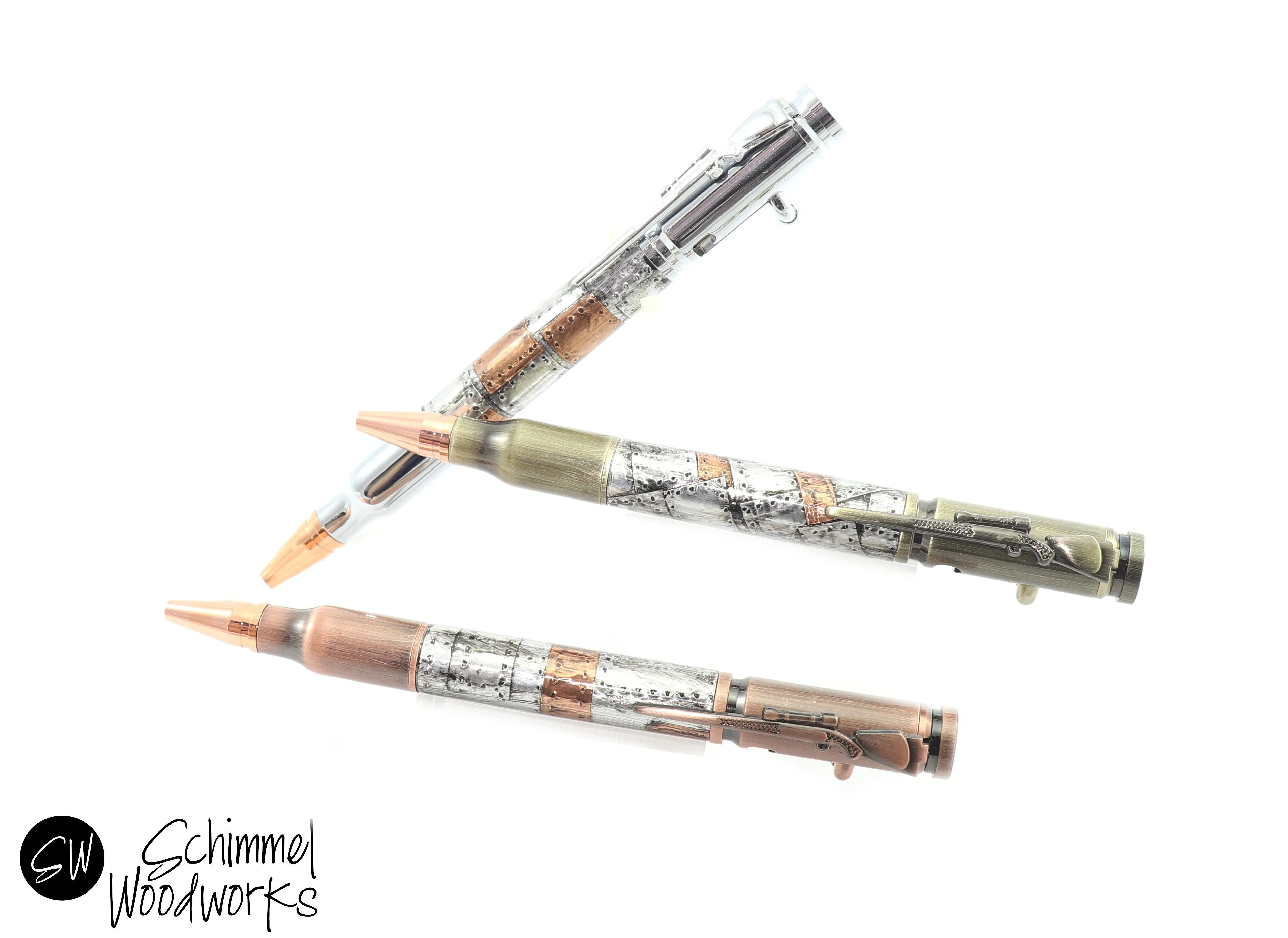 Steampunk Bullet Pen