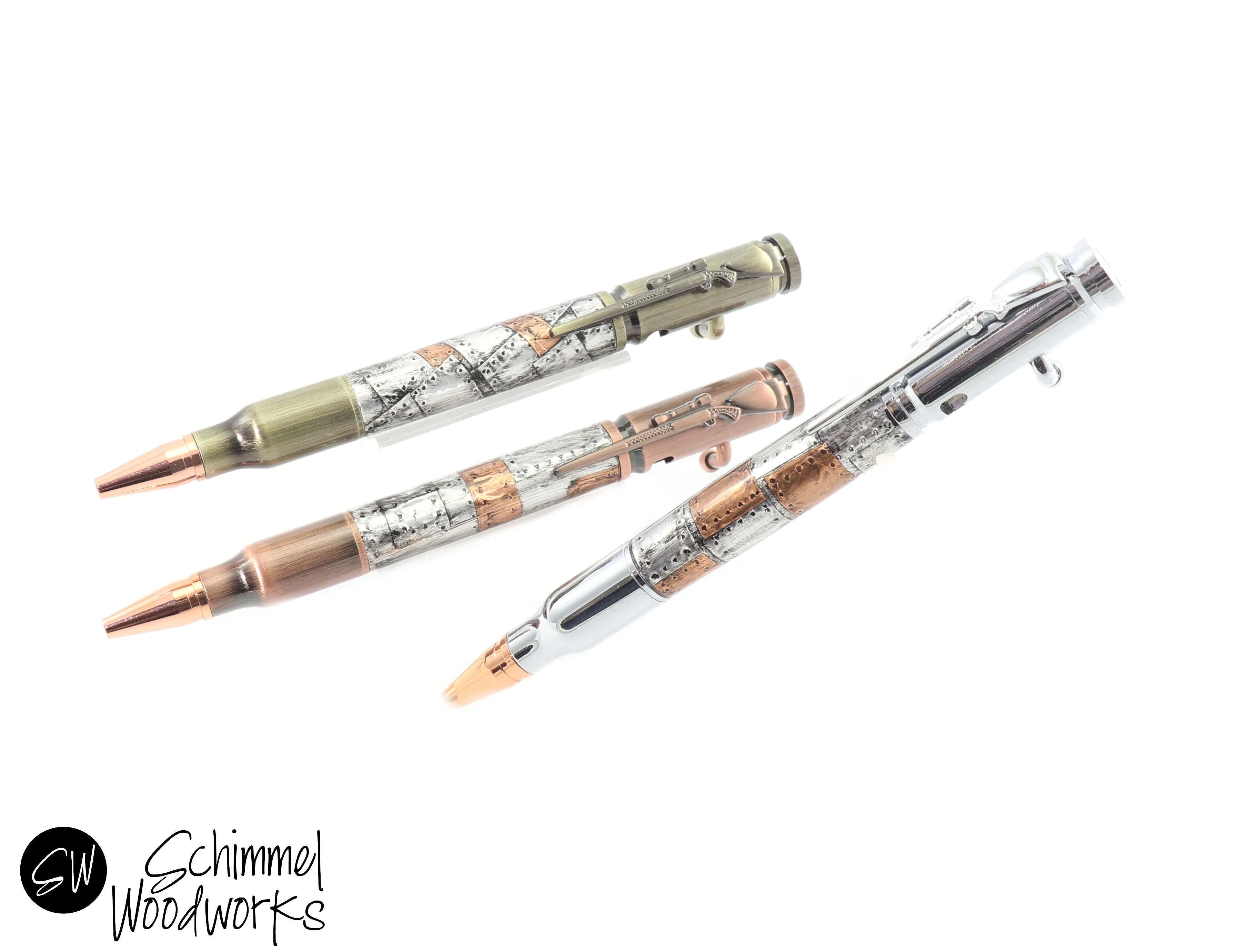 Steampunk Bullet Pen