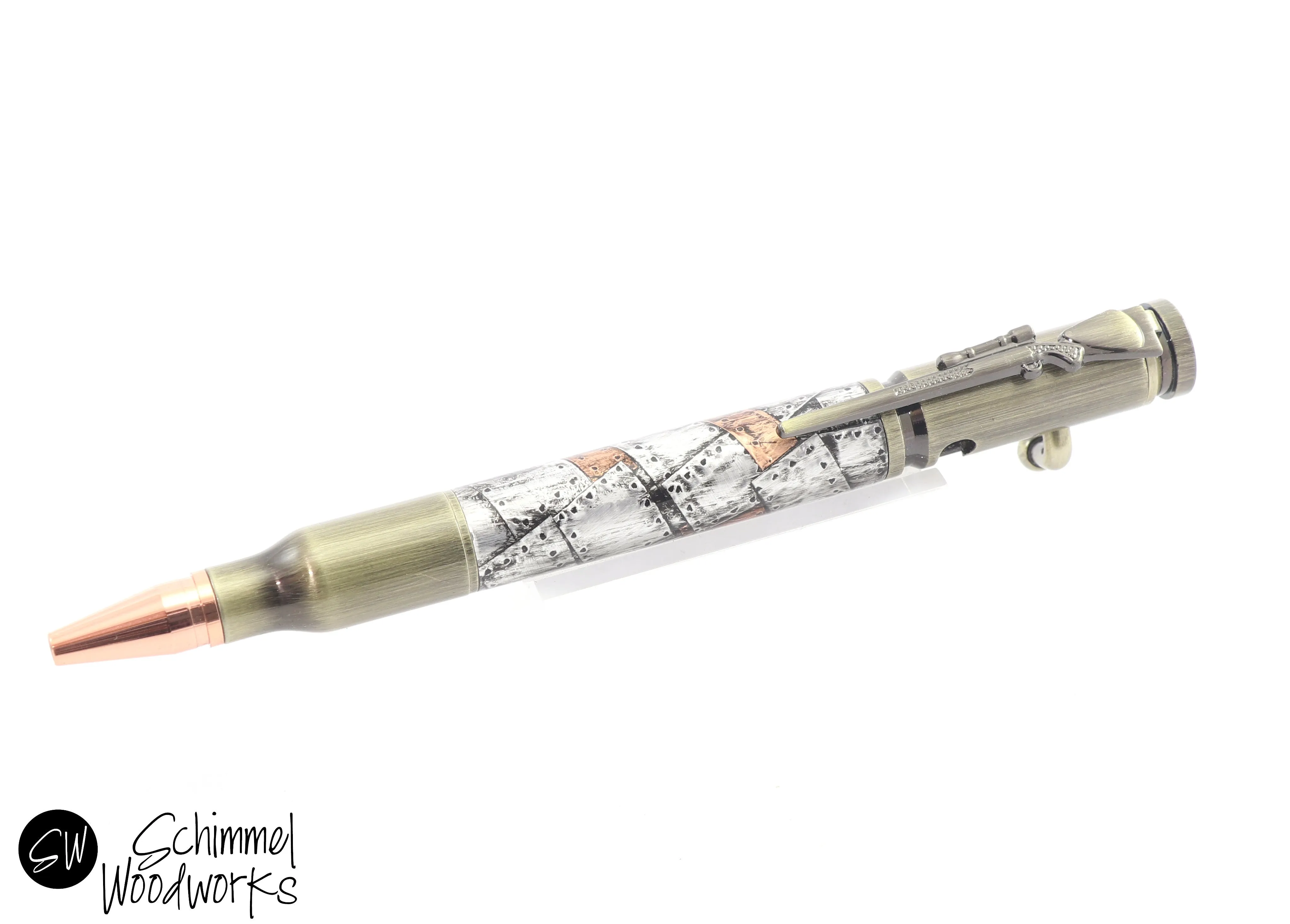 Steampunk Bullet Pen