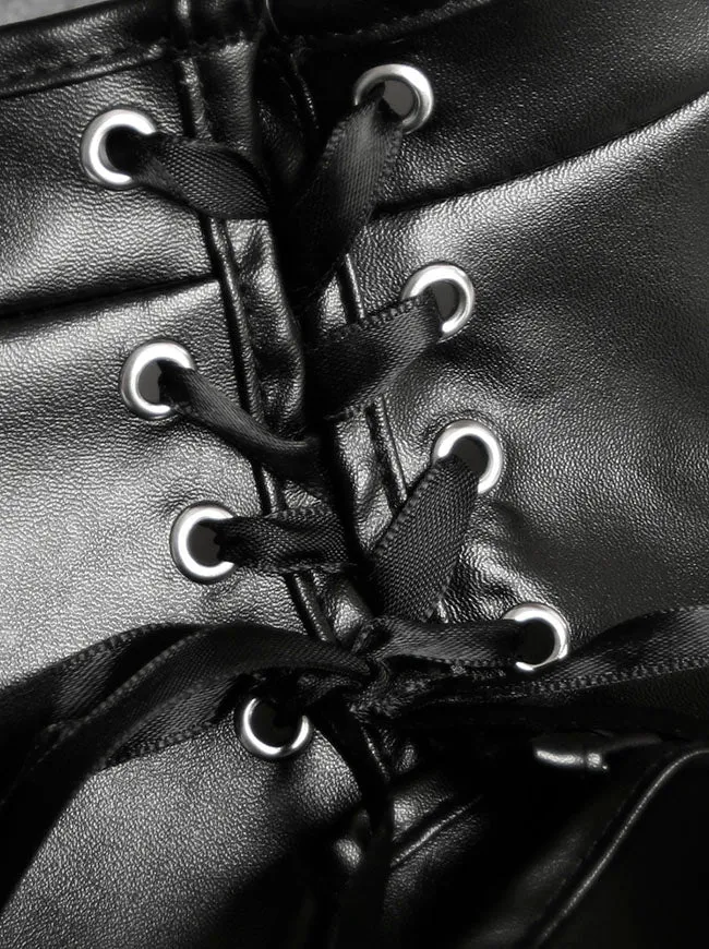 Steampunk Gothic Shoulder Shrug Armor Arm Guards Bracers