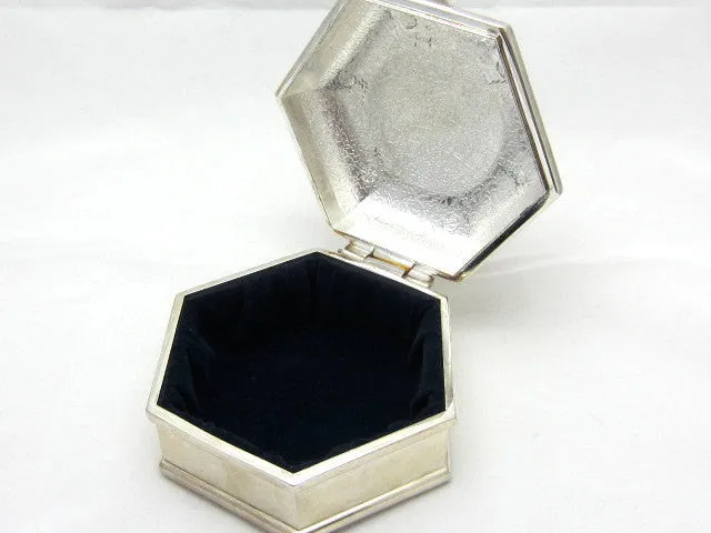 Steampunk Jewelry Box - Victorian Style - Velvet lined - Vintage hinged Jewelry Box