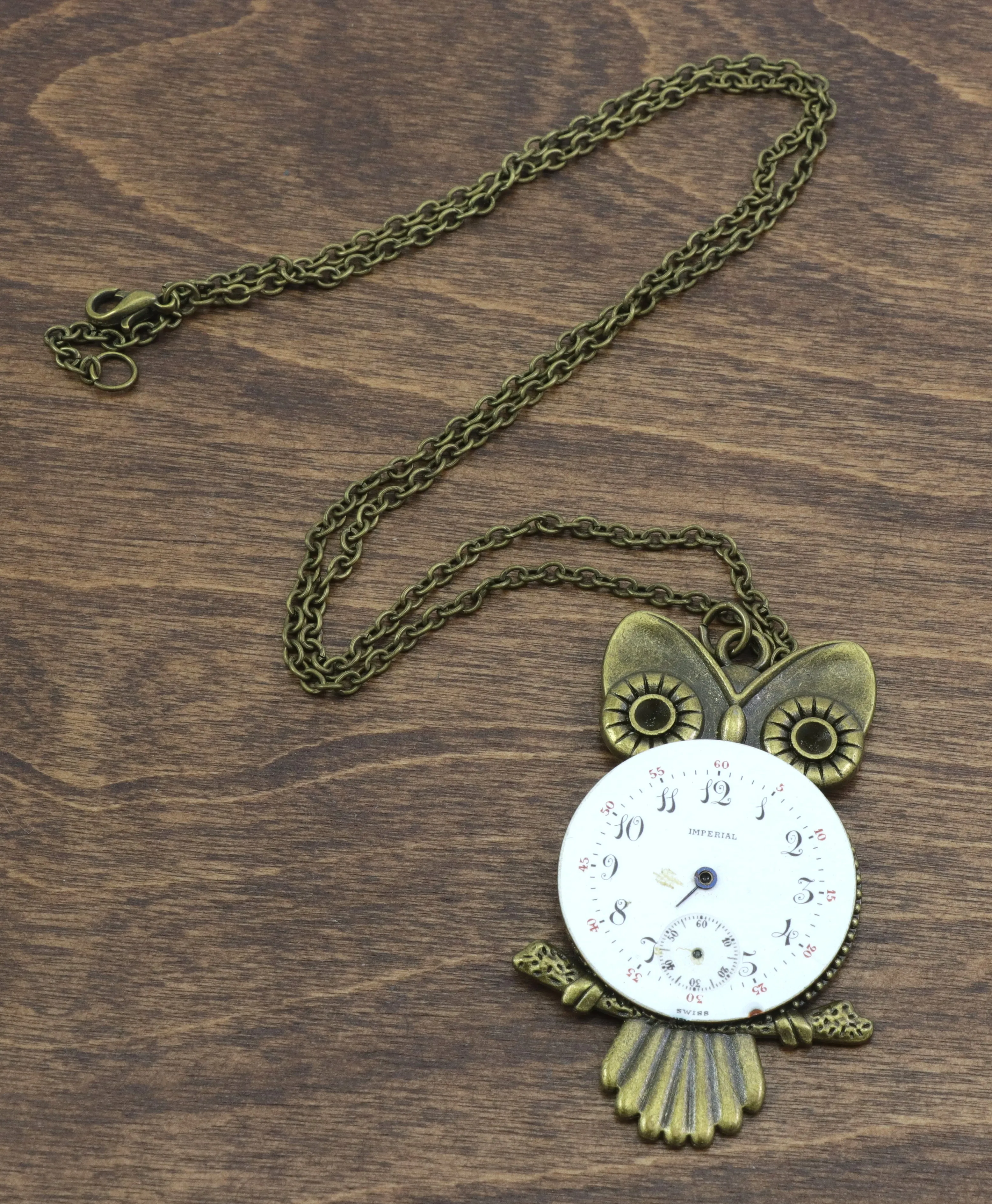 Steampunk Owl Necklace
