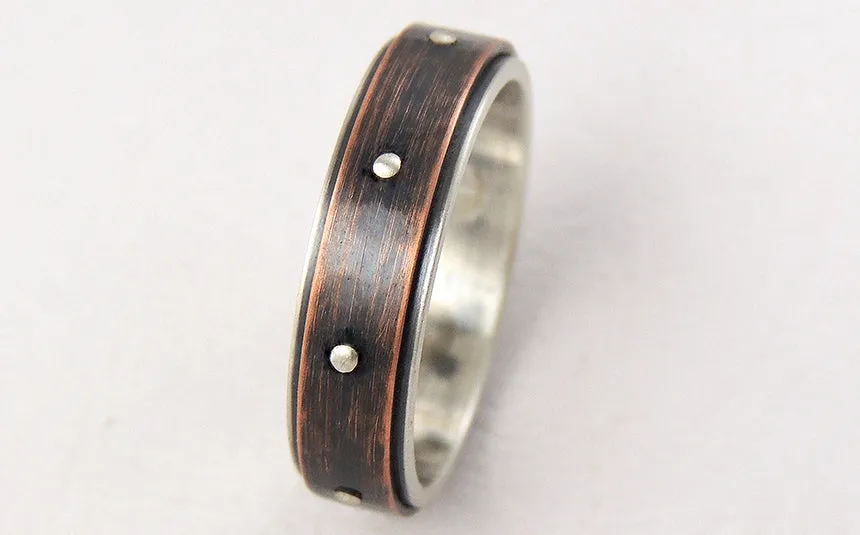 Steampunk wedding ring