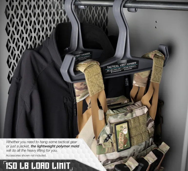 Tactical Vest Hanger (2-Pack)