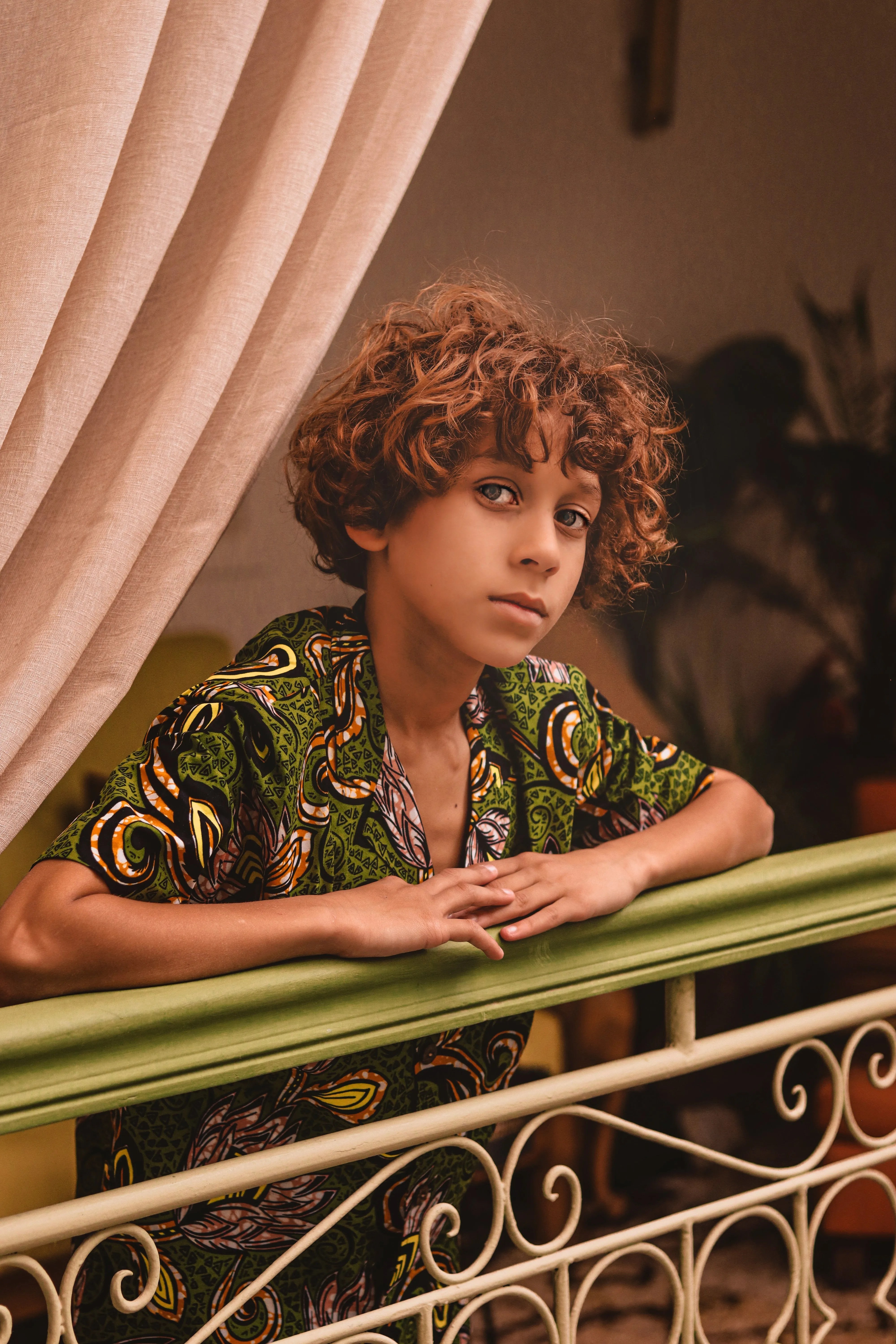 Temi Shirt | Sage Blossom