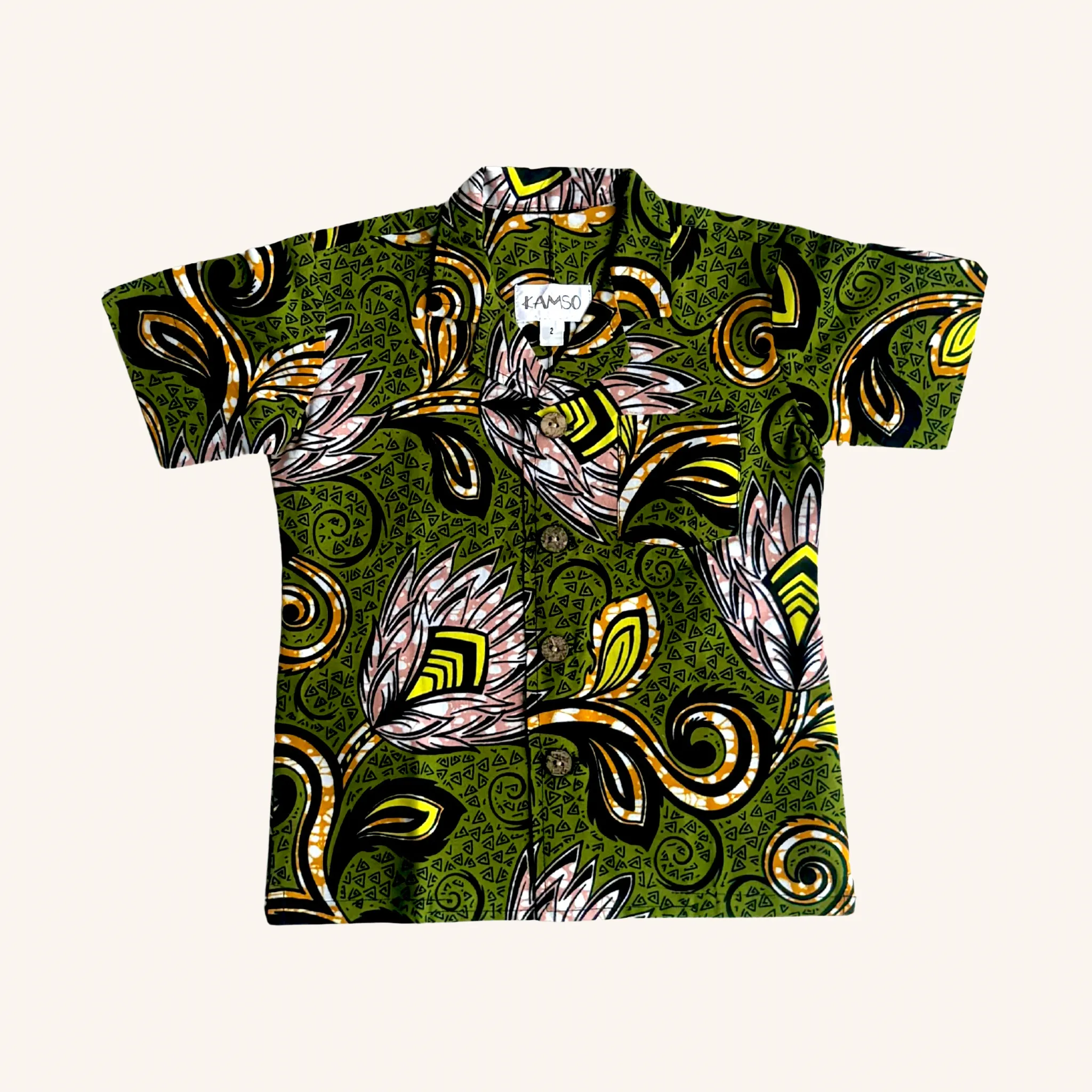 Temi Shirt | Sage Blossom