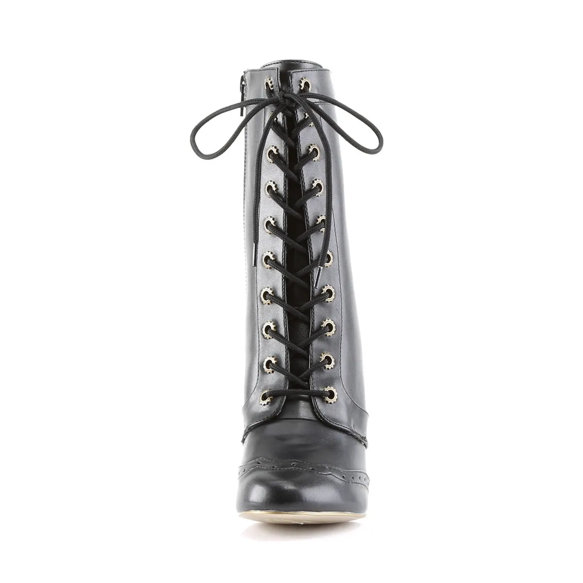 TESLA-102  Black Vegan Leather
