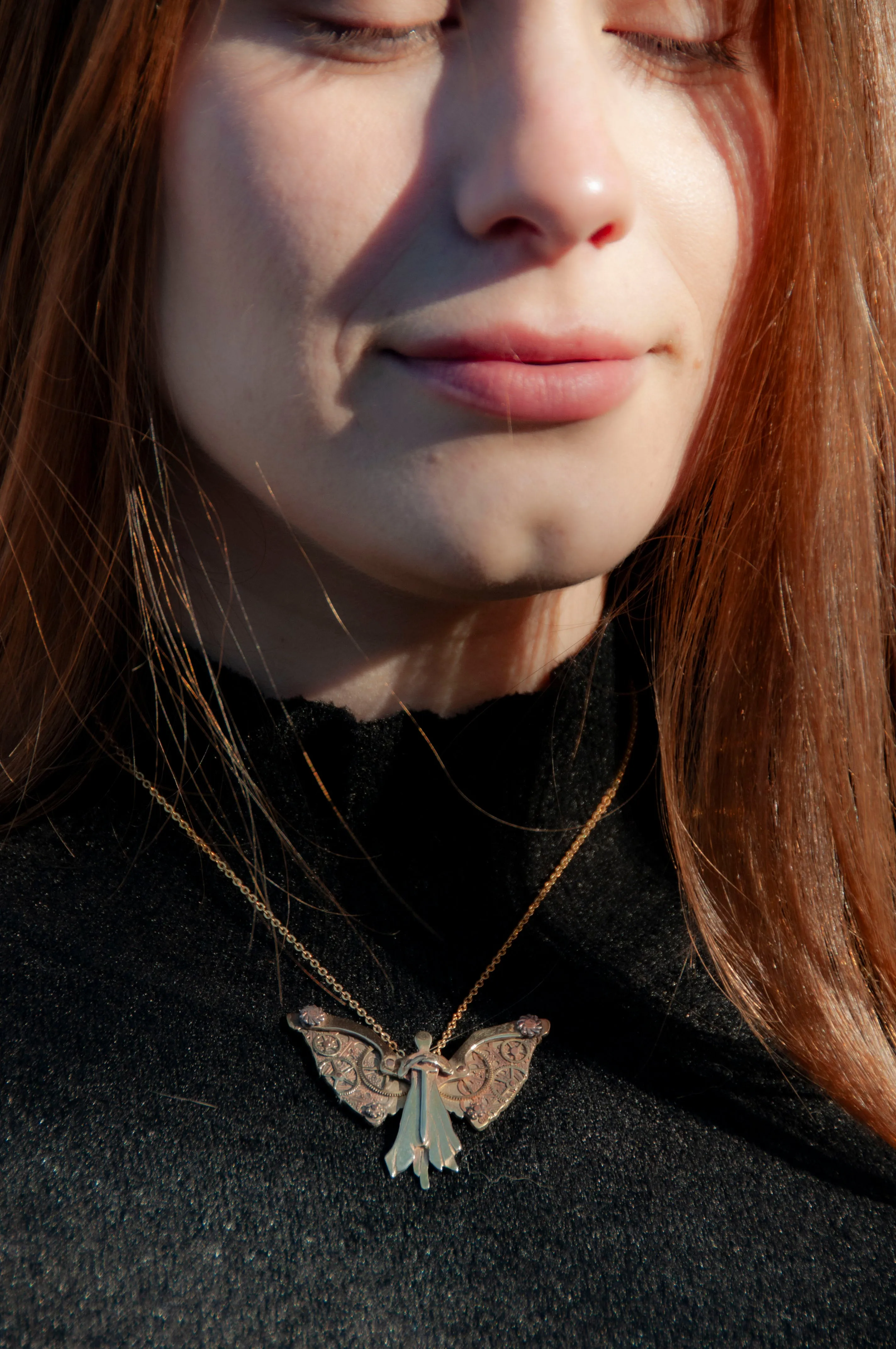 Tessa's Clockwork Angel Necklace