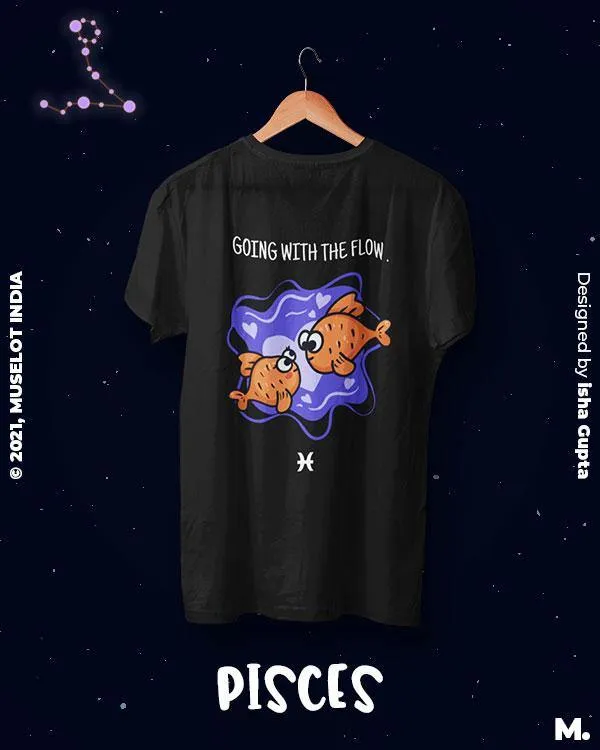 The creative Pisces printed t shirts