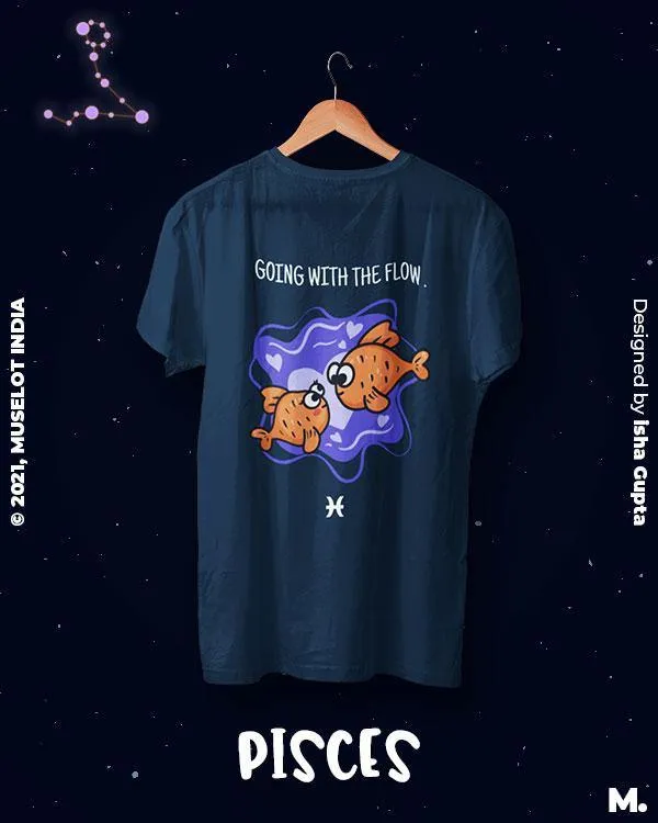 The creative Pisces printed t shirts