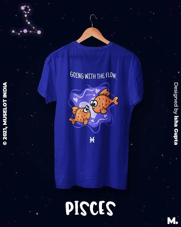 The creative Pisces printed t shirts