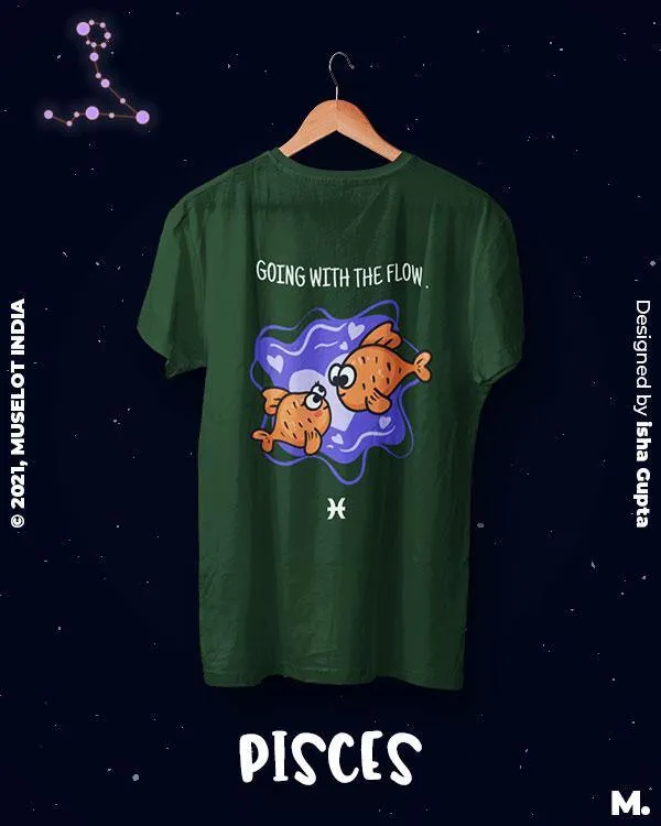 The creative Pisces printed t shirts