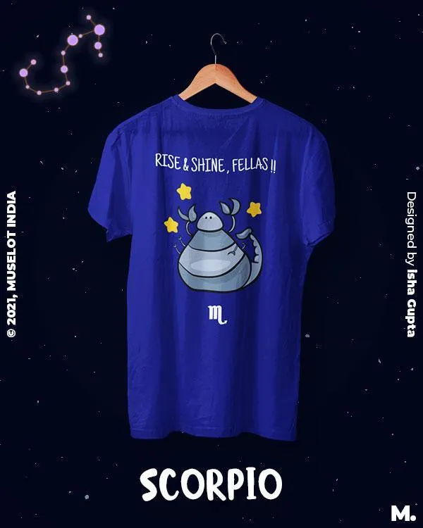 The dedicated scorpions printed t shirts