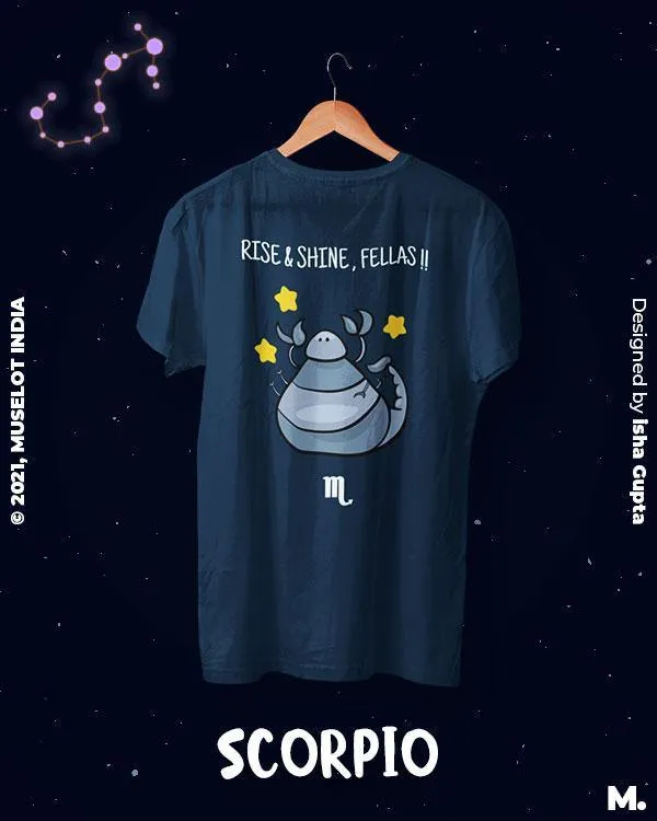 The dedicated scorpions printed t shirts