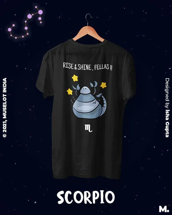 The dedicated scorpions printed t shirts