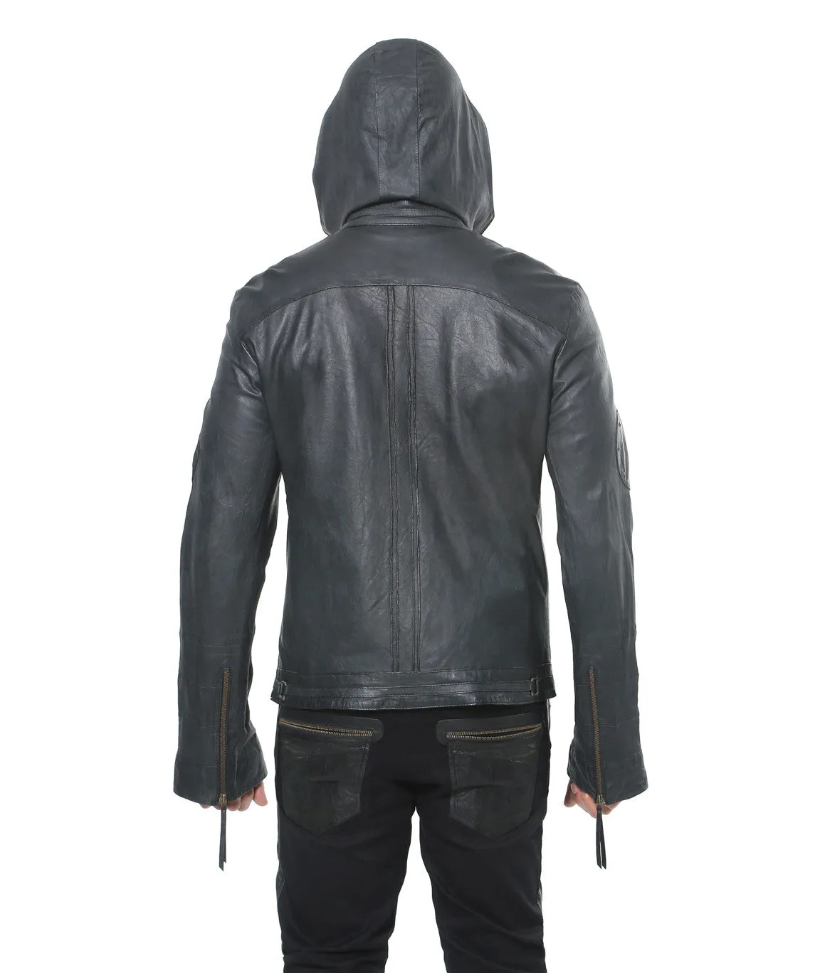 Tiger Leather Hoody