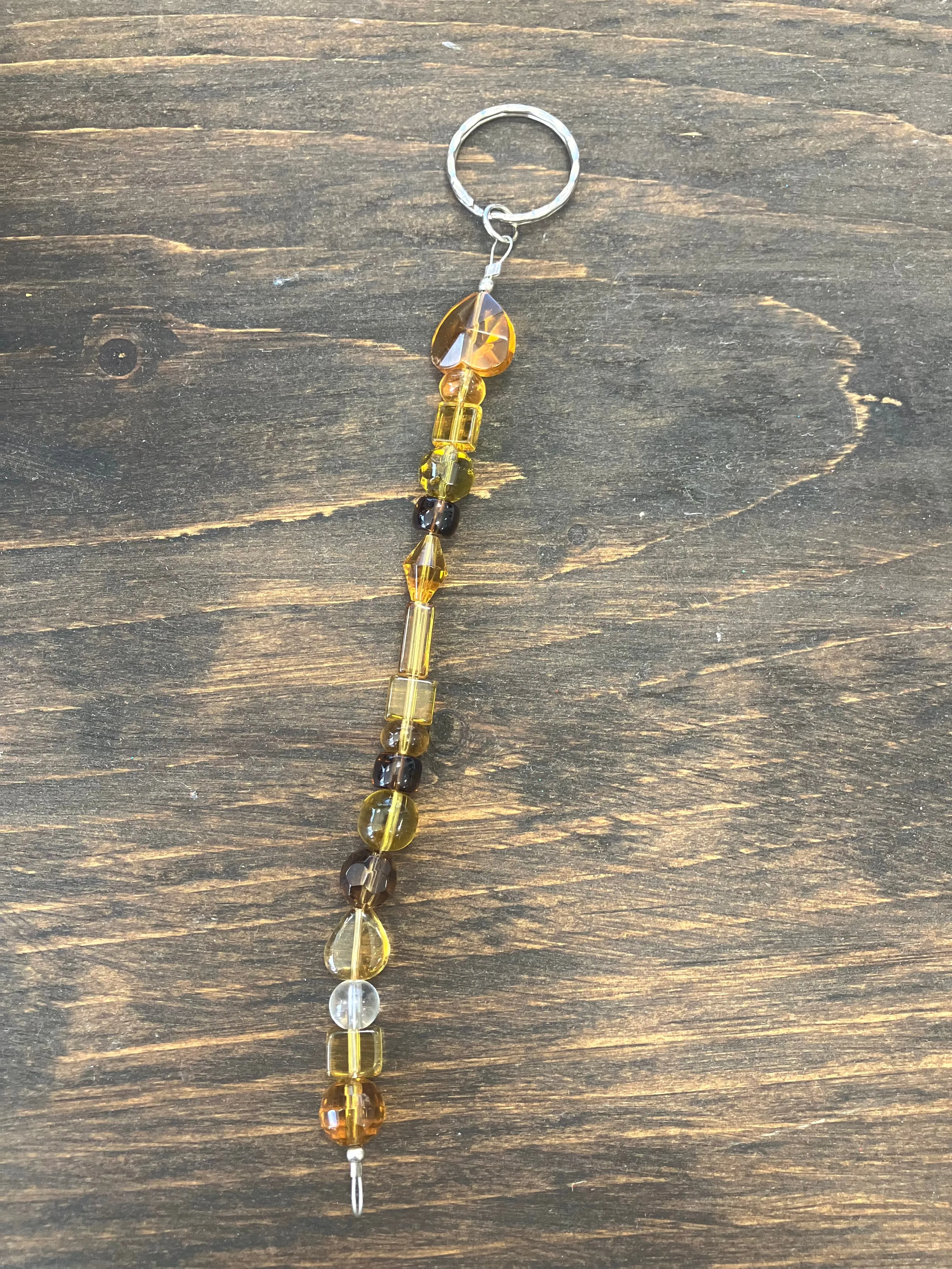 Tigers eye inspired Keychain