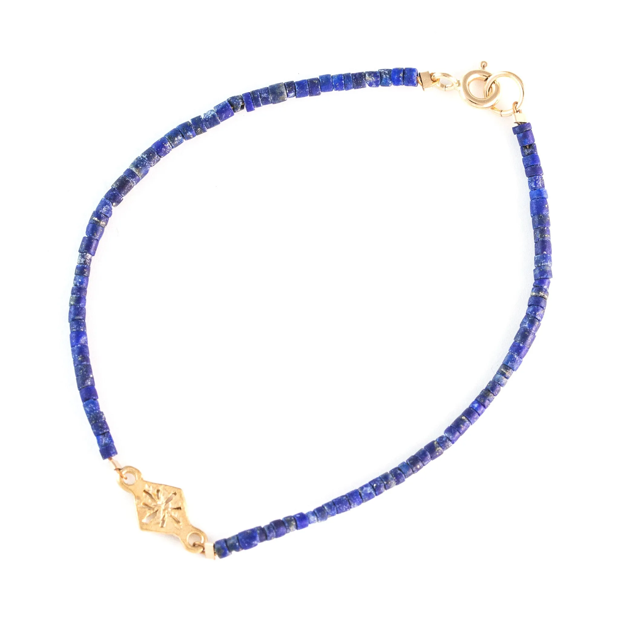 Toa Bracelet in Lapis Lazuli