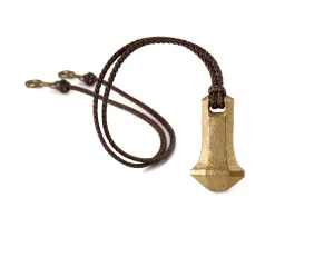 Token Necklace 2, Brass
