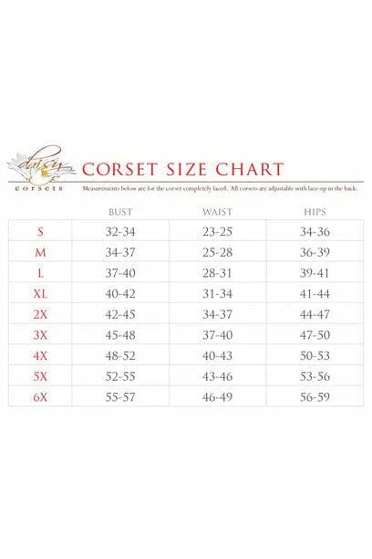 Top Drawer Brown Brocade Steampunk Steel Boned Underbust Corset