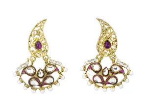 Trendy Kundan Inspired Studded Earring