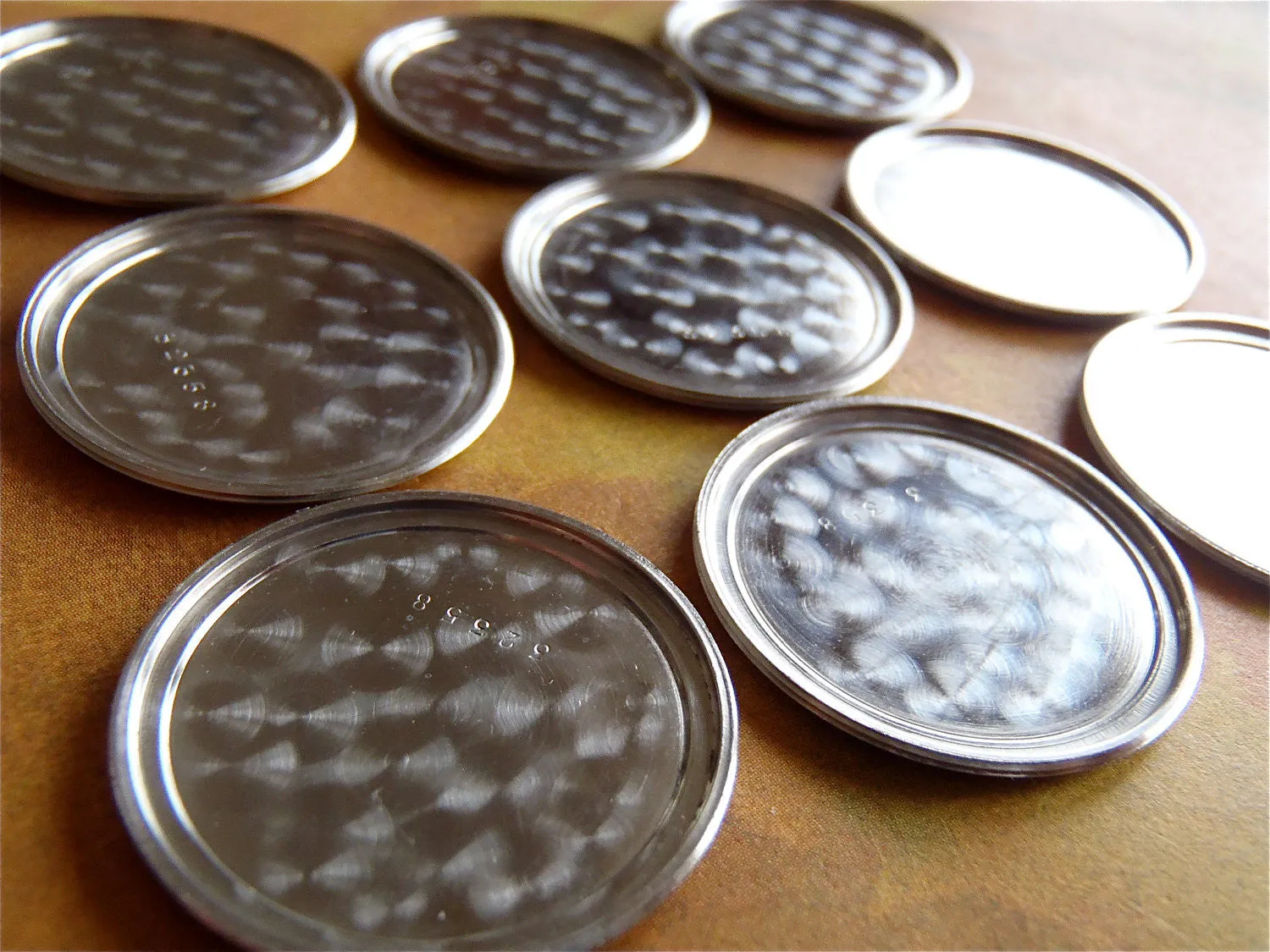 Vintage Antique Watch parts cases backs - n9