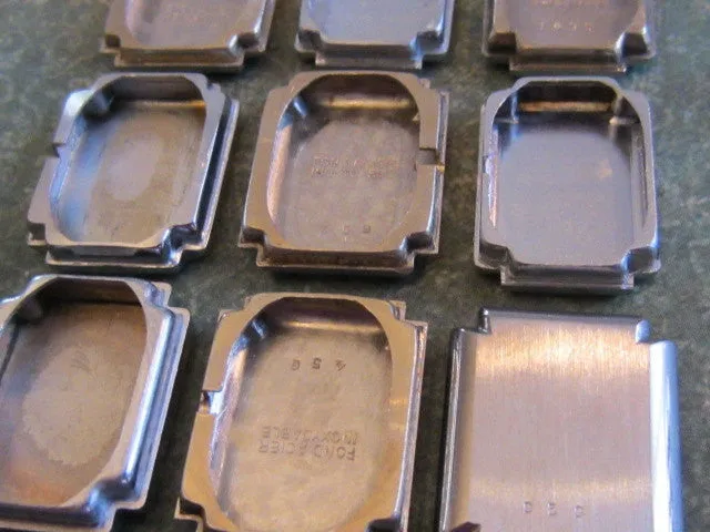 Vintage Antique Watch parts cases backs -  R45