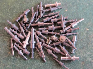 Vintage  Clock parts spindles - levers - Robot mix - m83