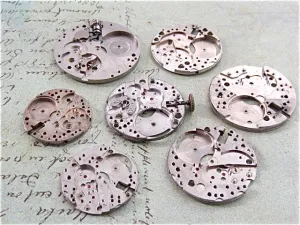 Watch movements - Vintage Antique Watch movements - b87
