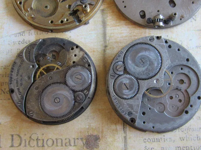 Watch movements - Vintage Antique Watch movements Steampunk - p63