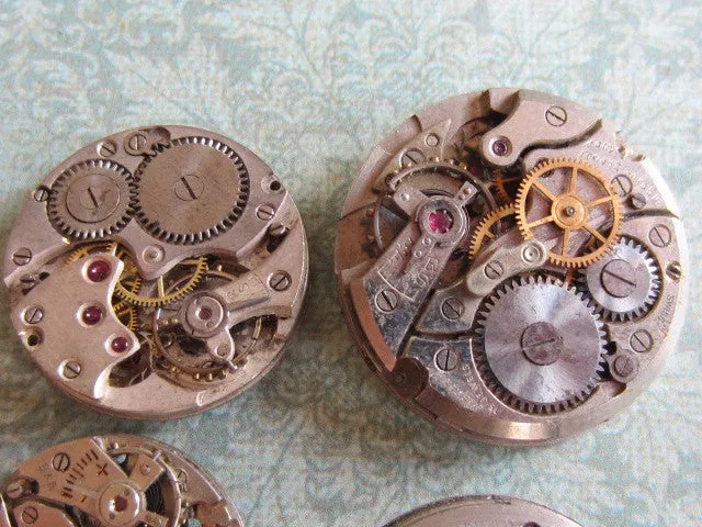Watch movements - Vintage Antique Watch movements - t73